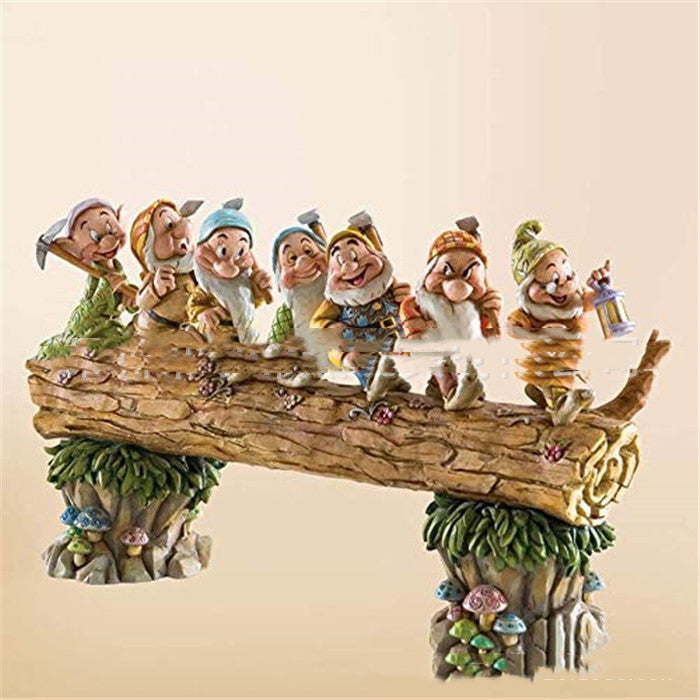 Seven Dwarfs Gnome Garden Decor