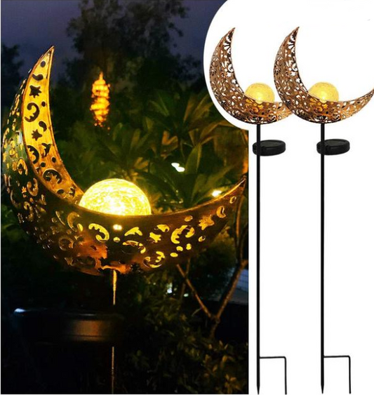 LED Solar Flame Light Metal LED Garden Light Flame Effect Lamp Waterproof Outdoor Lights Landscape Lights Solar Light