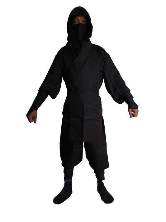 Japanese ninja Blacked out Halloween costume