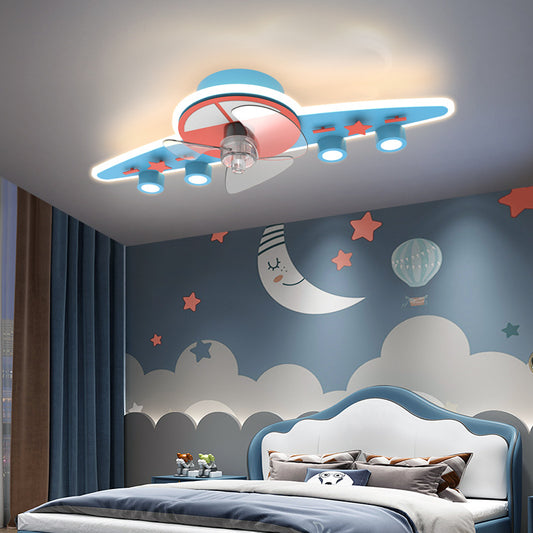 children's Airplane ceiling fan with Lights.