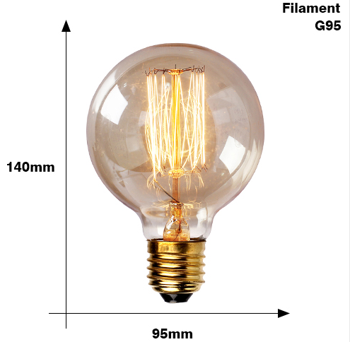 Retro Edison Light Bulb.