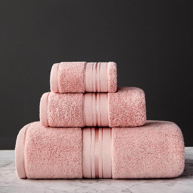 Thick Cotton Bath Towel Set.