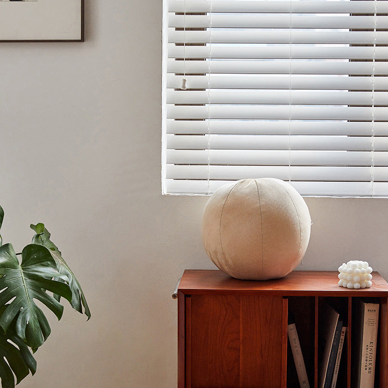 Ball plush Pillow decor.