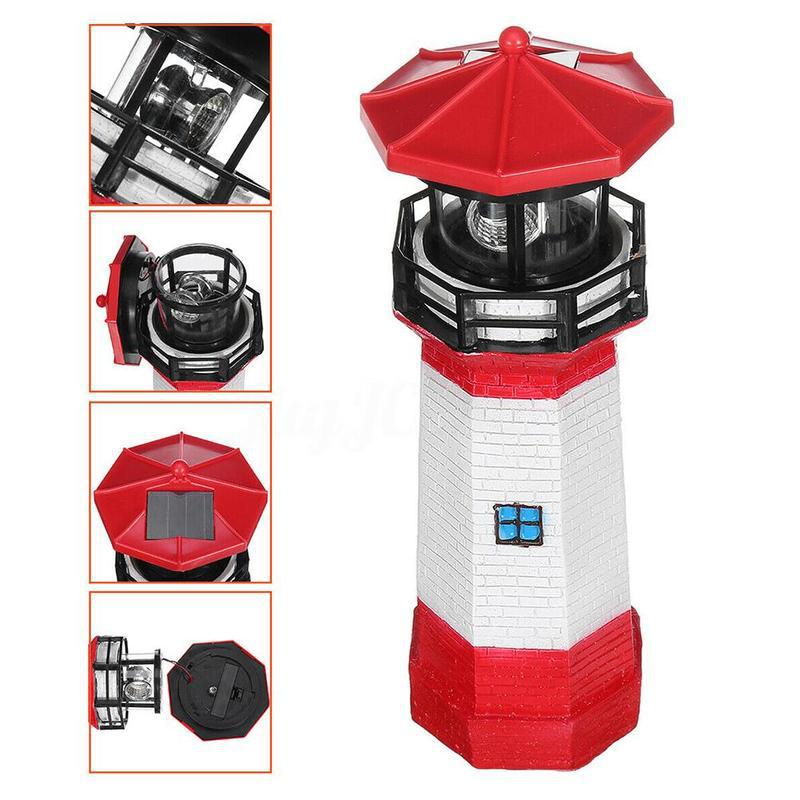 Lighthouse Shape Solar LED Light Garden