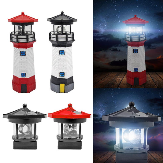 Lighthouse Shape Solar LED Light Garden