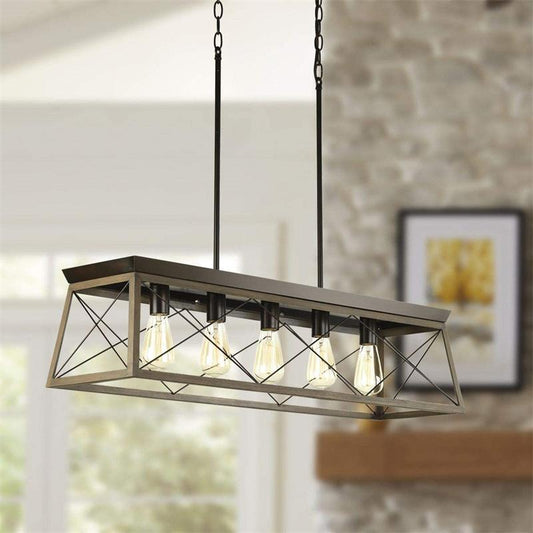 American Country Retro living room chandelier.