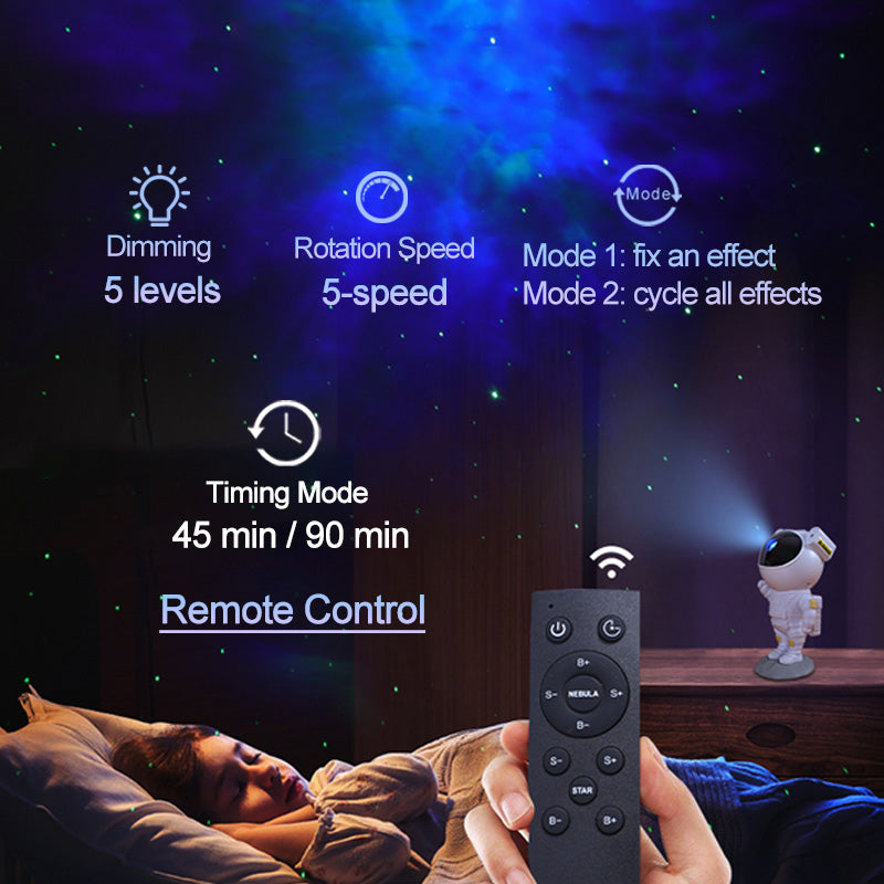 Projector Galaxy Sky Night Light Astronaut