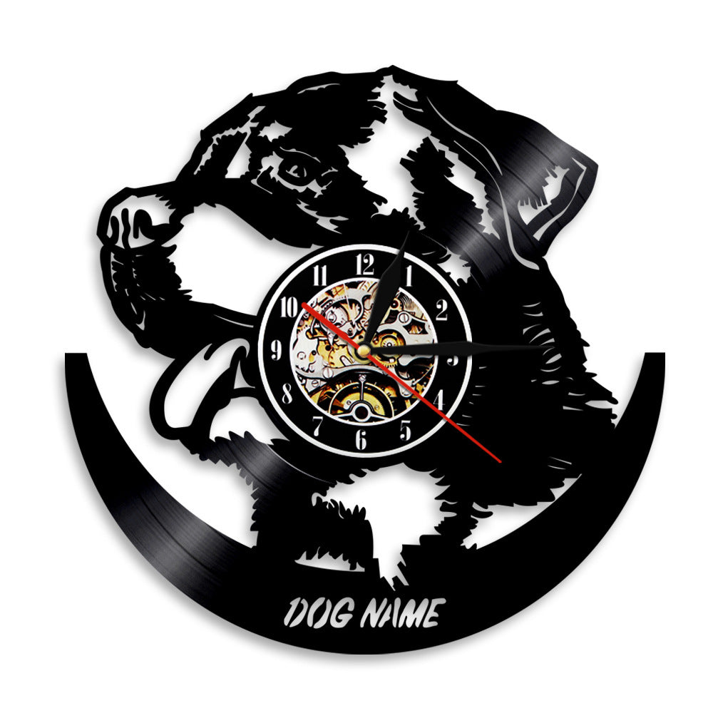 Dog Breed Wall Clock.