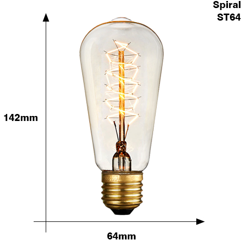 Retro Edison Light Bulb.