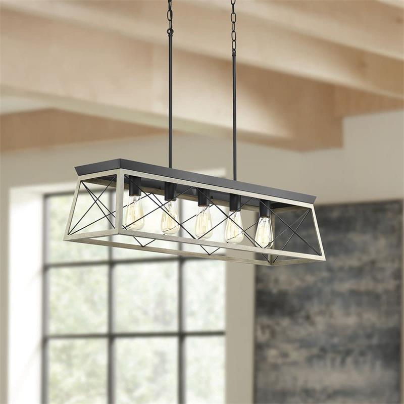 American Country Retro living room chandelier.