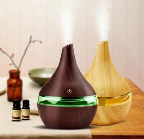 Wood grain tip humidifier.