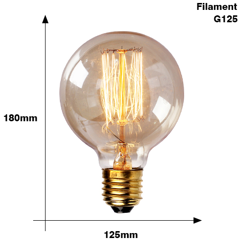 Retro Edison Light Bulb.