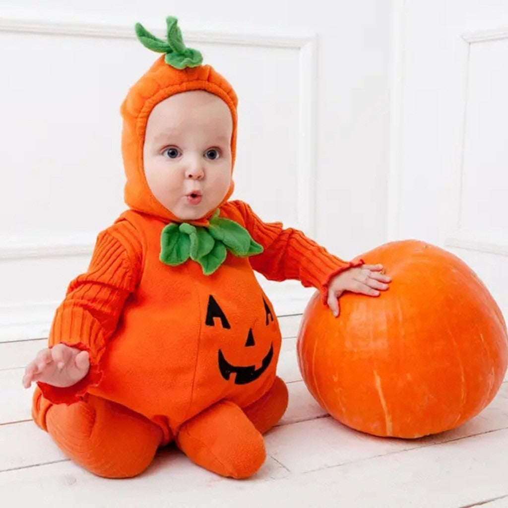 Baby Halloween Pumpkin Jumpsuit