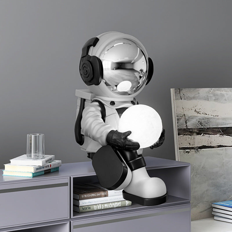 Astronaut Living Room Decoration Home, Porch, TV Cabinet, Astronaut Night Light