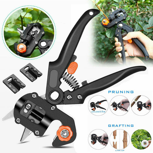 Garden Grafting Pruner Set Farming Fruit Tree Pruning Shears Scissor Vaccination Plant Tree Cutting Machine Tape