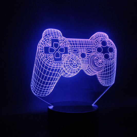 Gamepad 3D night light.