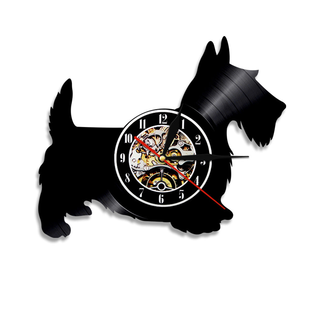 Dog Breed Wall Clock.