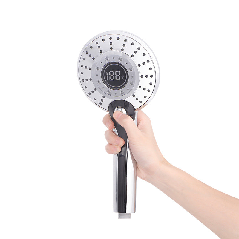 Three Gear Temperature Display Shower head.