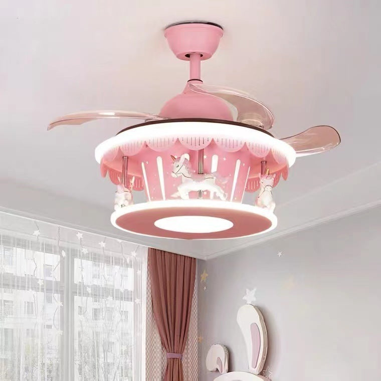 children's rotating merry go round overhead light.