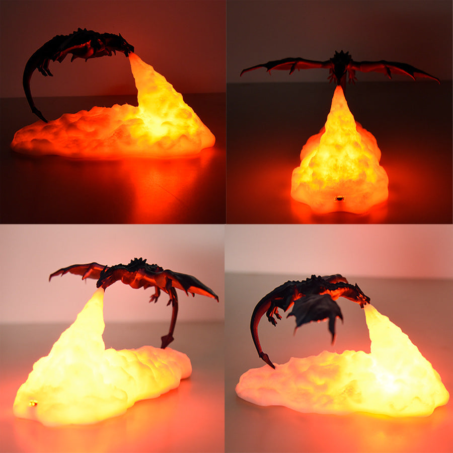 Dragon fire Breathing Lamp.