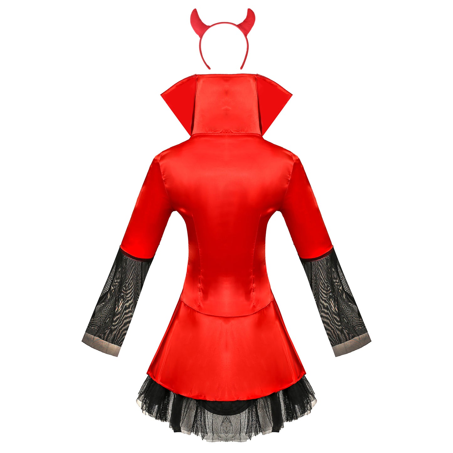 Long Sleeve Sexy Devil Halloween Costume