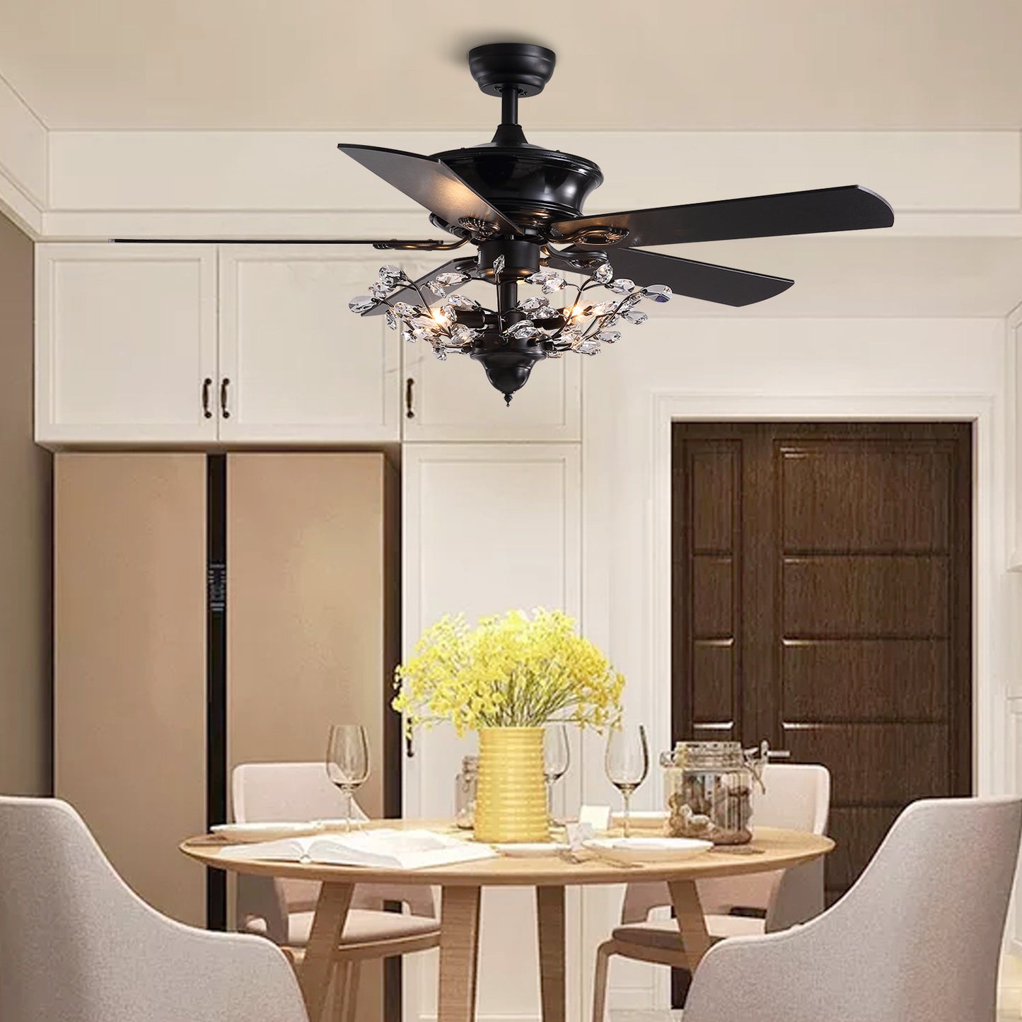 American style Retro ceiling Fan Lamp.