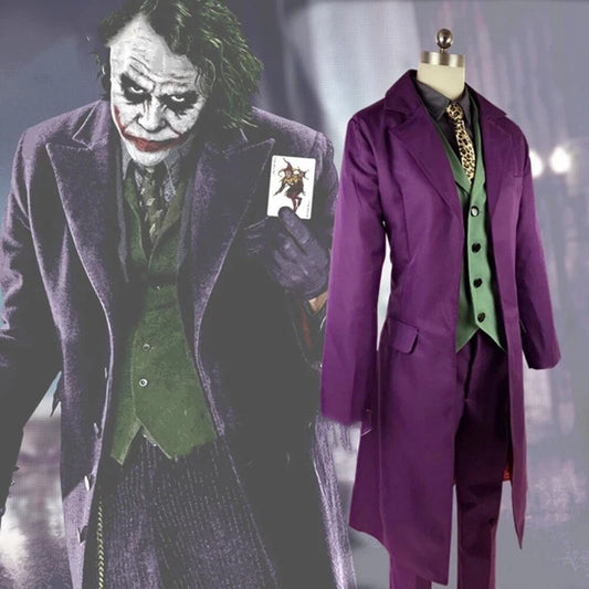 the joker costume.